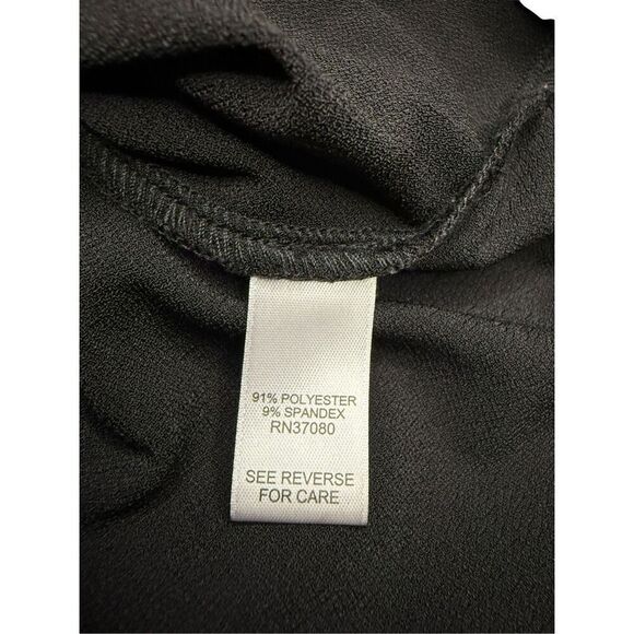 Cache Women’s Small Rhinestone Draped Halter Top Black Elegant Sexy Glam Y2K - Picture 7 of 7